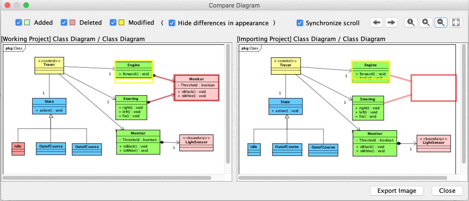 Merge Projects Astah