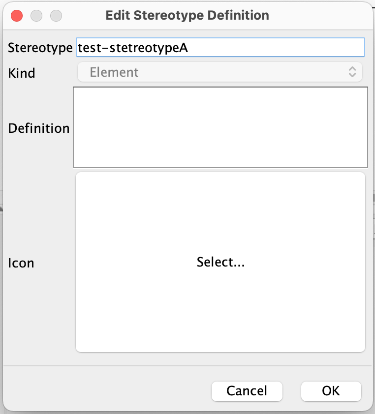 Edit Stereotype
