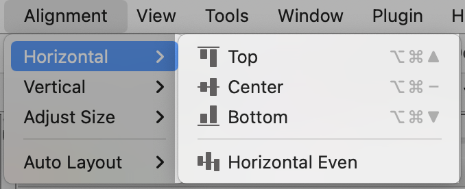 Align Horizontal