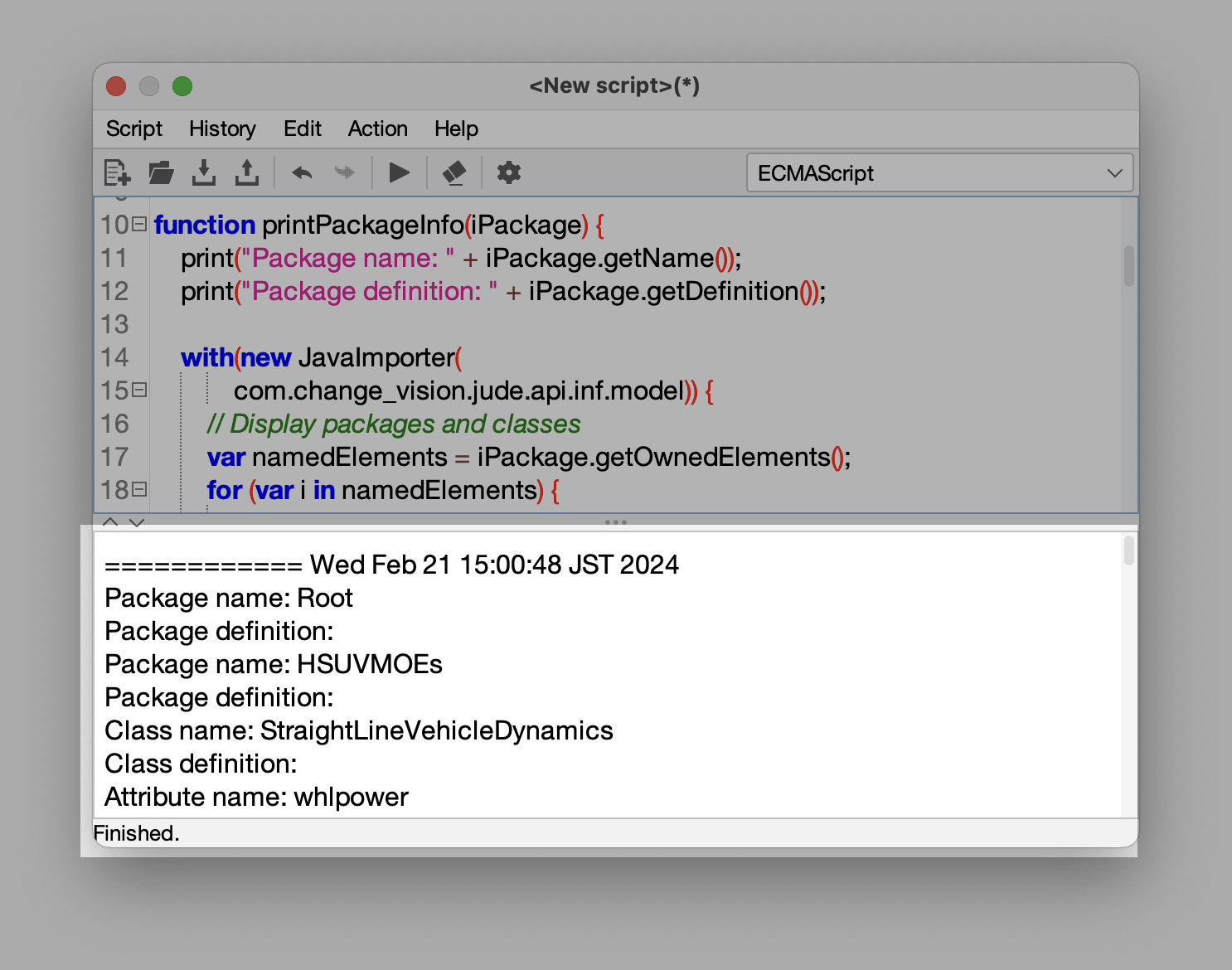 Script Editor for Astah Products