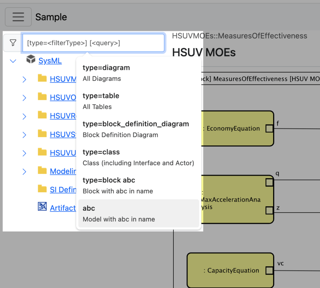HTML Export Plug-in for Astah SysML and Astah System Safety