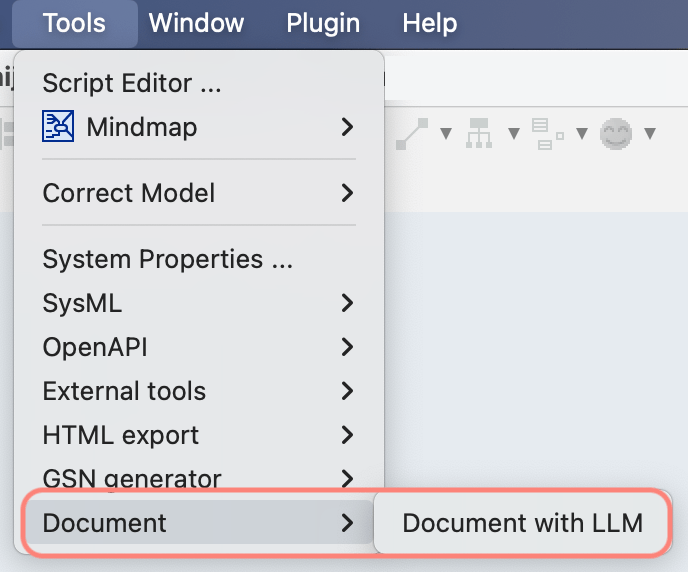 Astah LLM Plugin