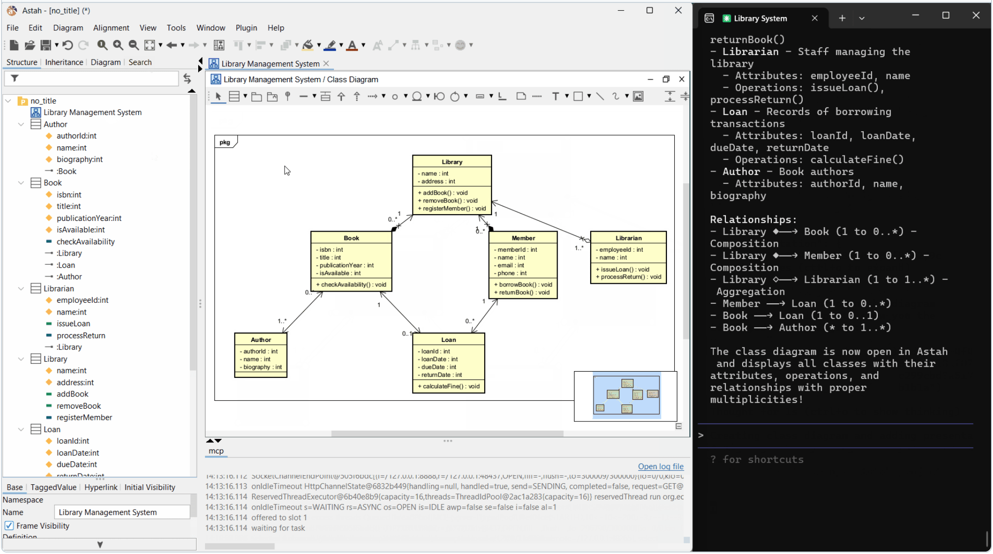 Astah Pro MCP Plugin