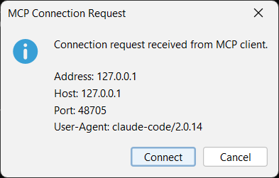 Astah Pro MCP Connection Request
