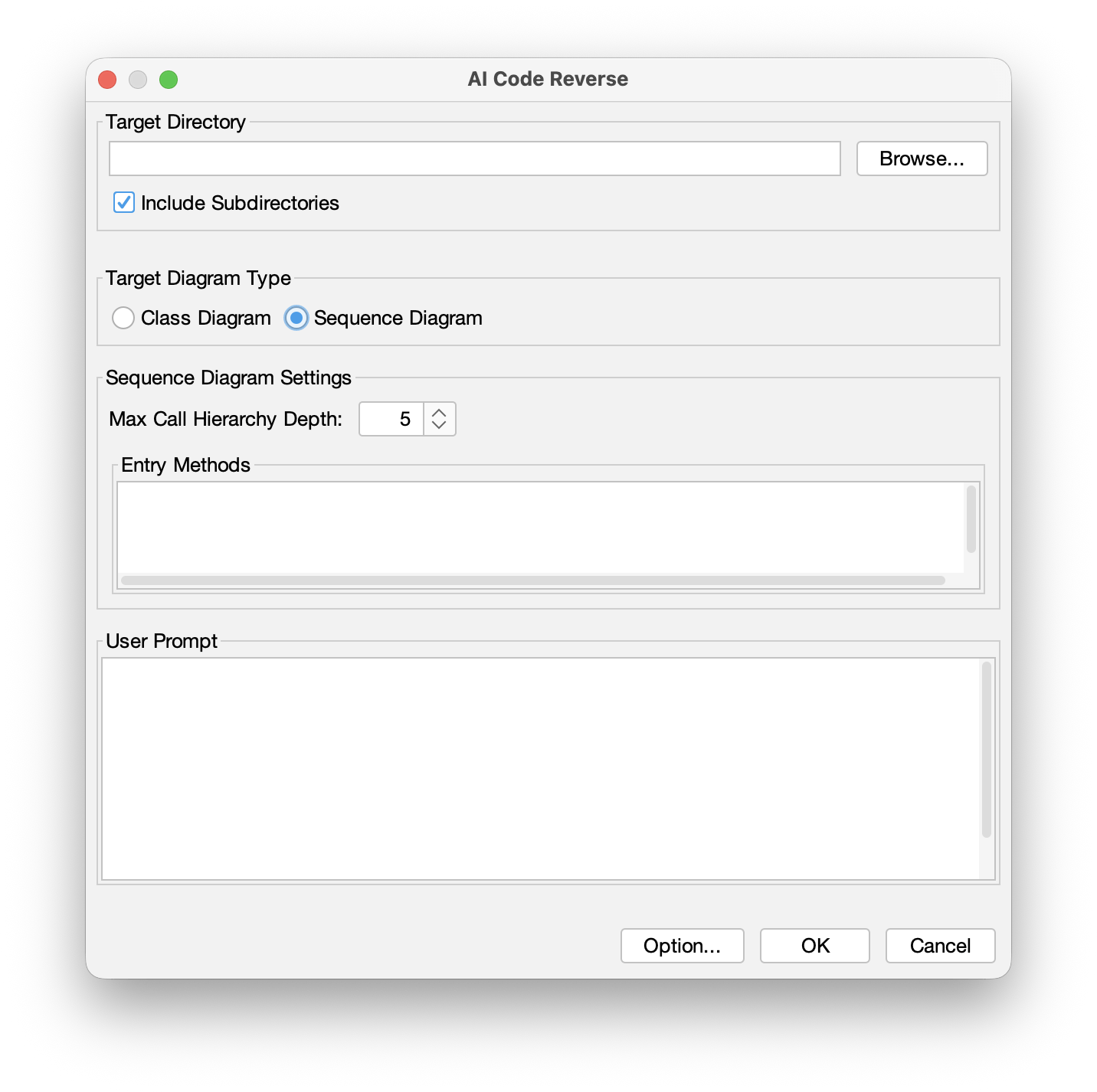 Auto Sequence Diagram Generation