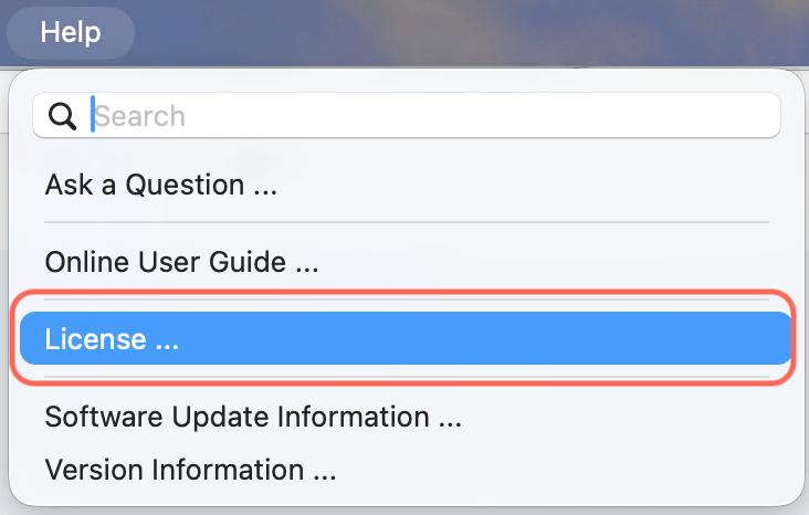 Set License in Astah UML