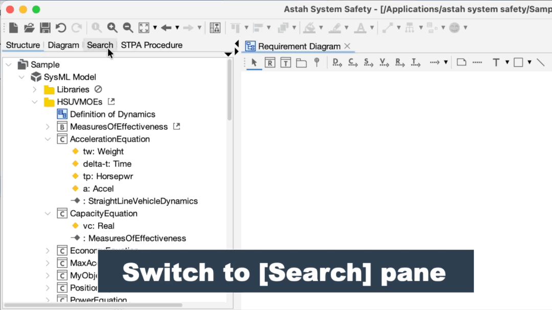Drag and Drop from Search Result