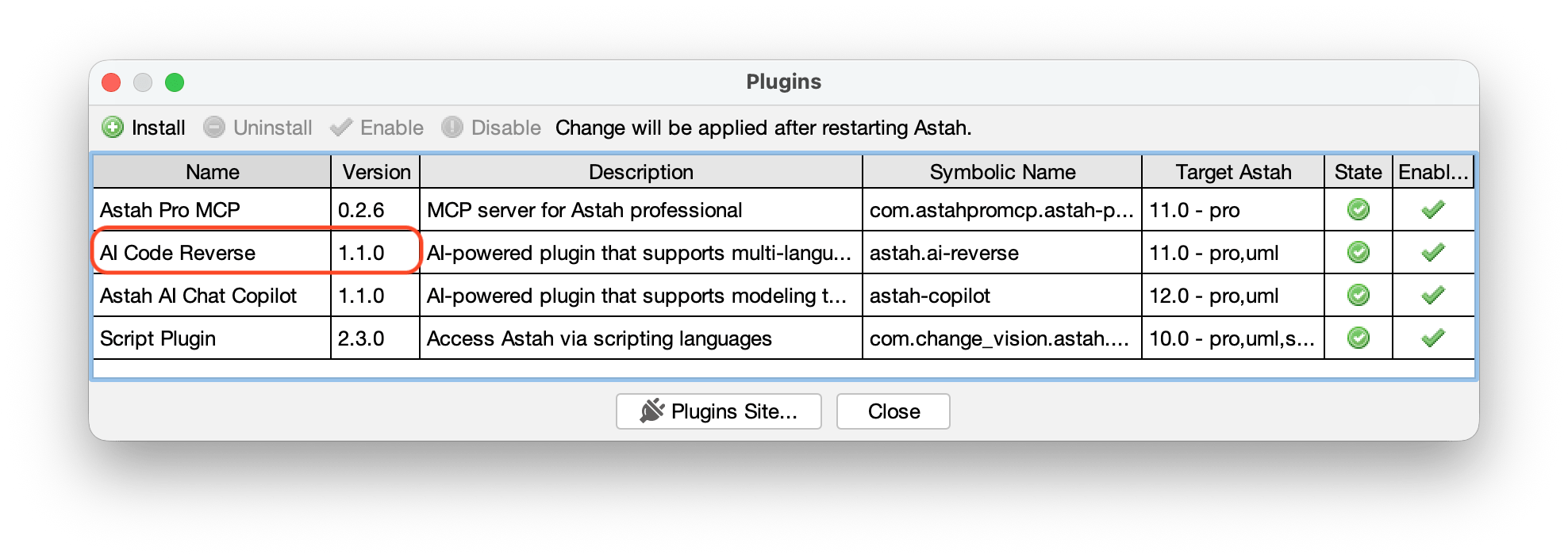 AI Code Reverse Plugin Version