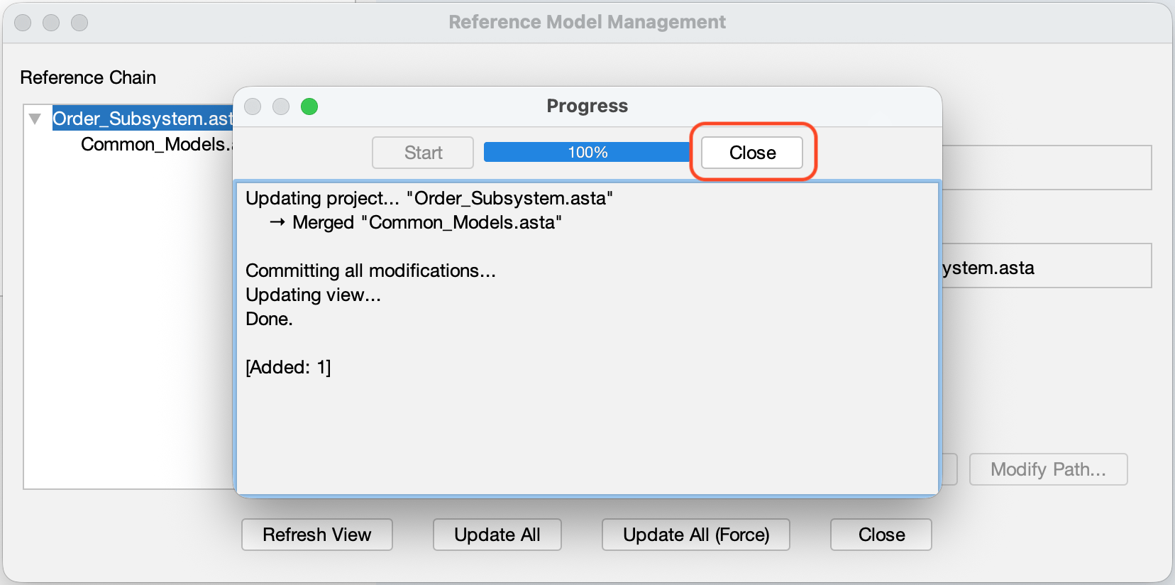 Adding and Updating Reference File