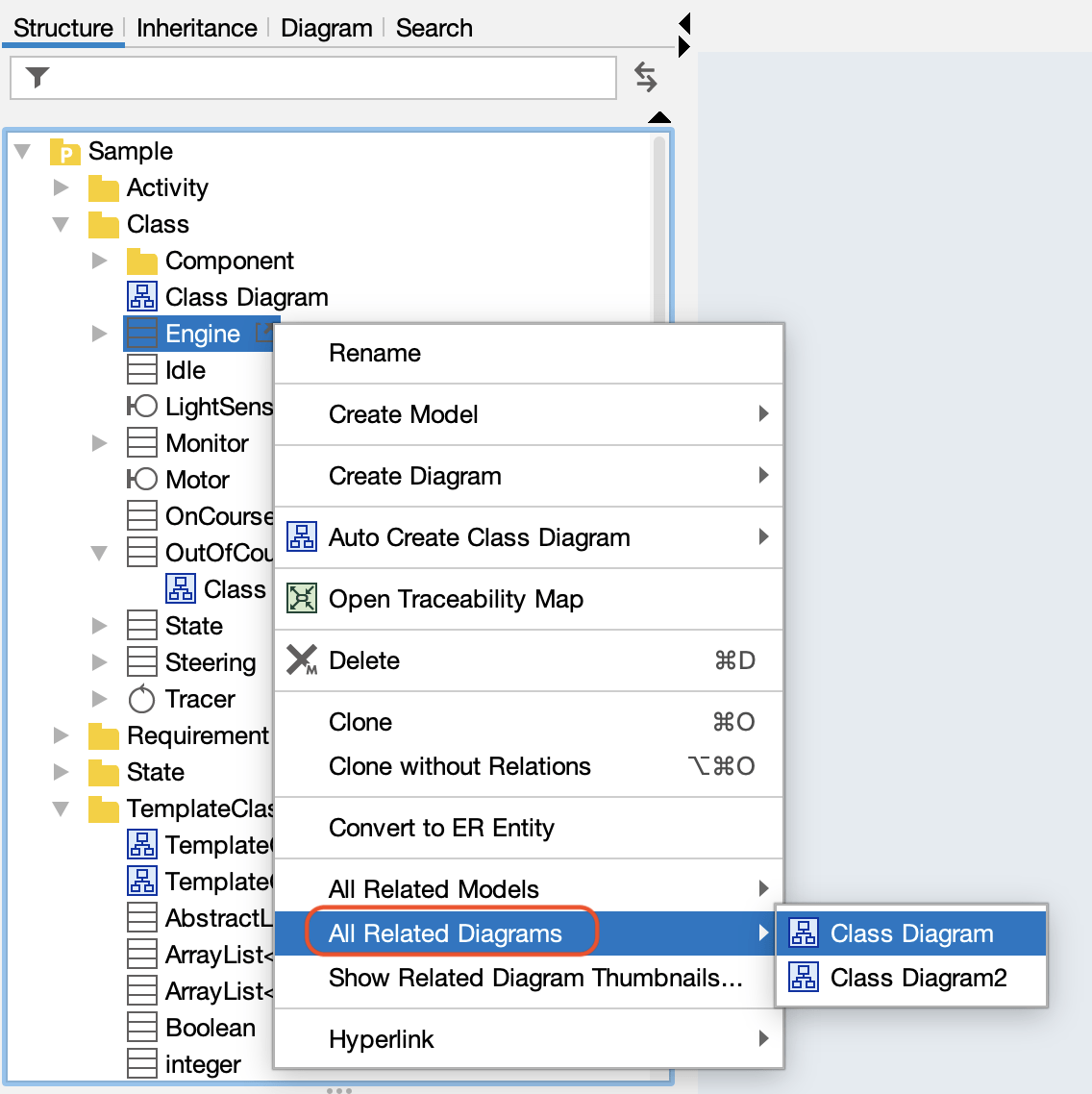 All Related Diagrams