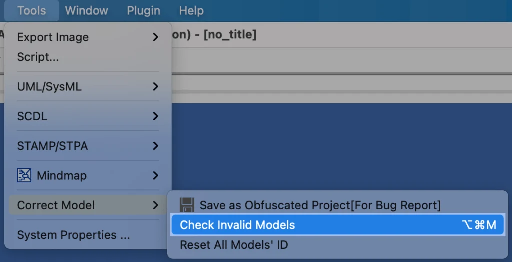 Check Invalid Models