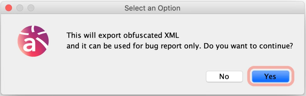 Loading obfuscated XML