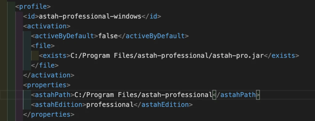 settings-xml-professional